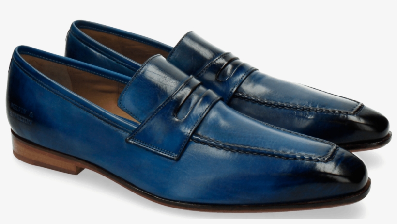 Loafers Lance 25 A Pop Blue Ls Natural - Melvin & Hamilton, transparent png #8274240