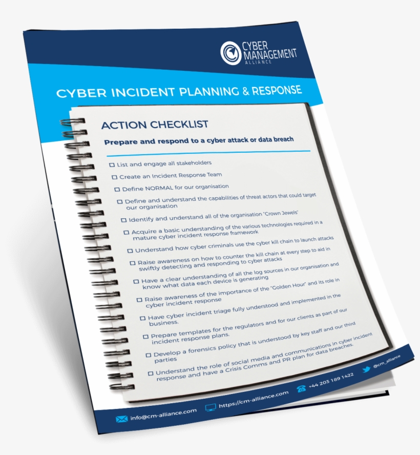 Cipr Checklist Mock Orig - Computer Security, transparent png #8275639