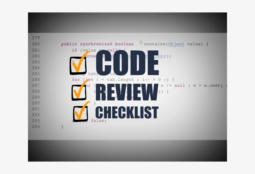 22 Point Code Review Checklist & Process Guidelines - Cone Crew, transparent png #8276055