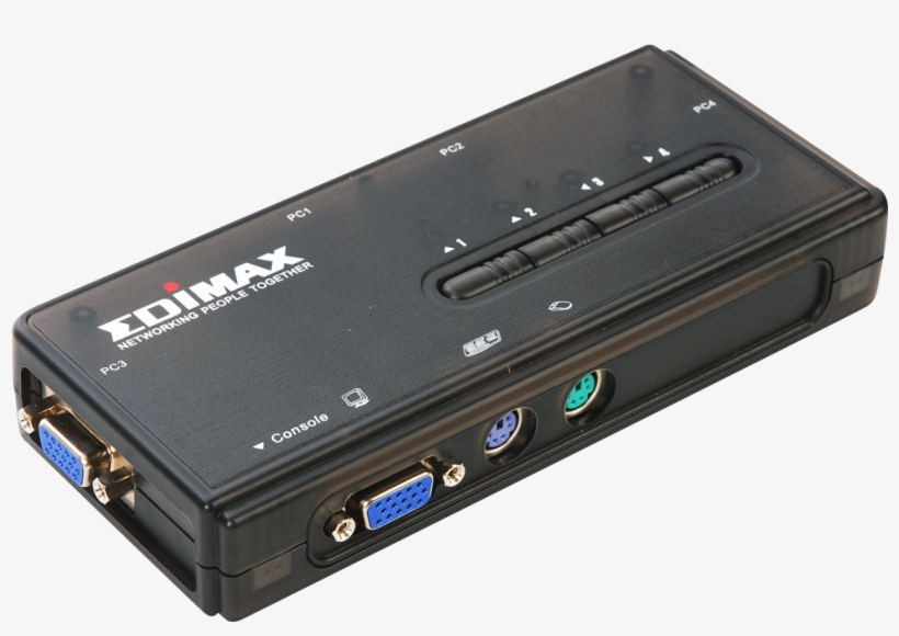 Edimax Ek-pak4 Kvm Switch - Kvm Switch, transparent png #8276092