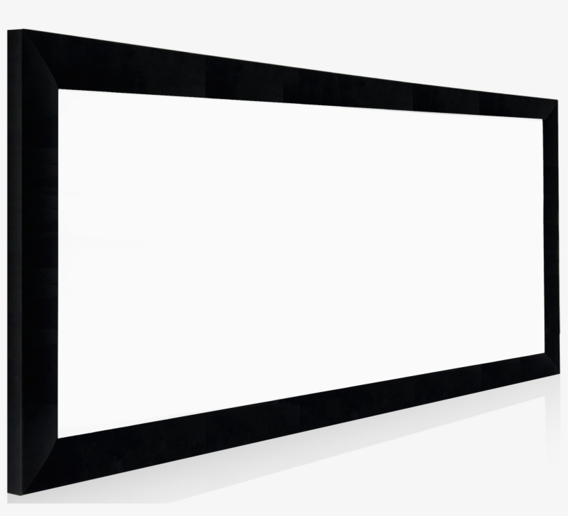 Xy Screen Luxury 80mm Fixed Frame Projector Screen - Parallel, transparent png #8276557