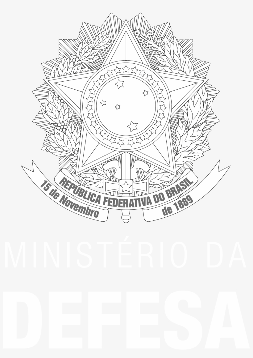 Ministério Da Defesa Logo Em Inglês - Graphic Design, transparent png #8276586