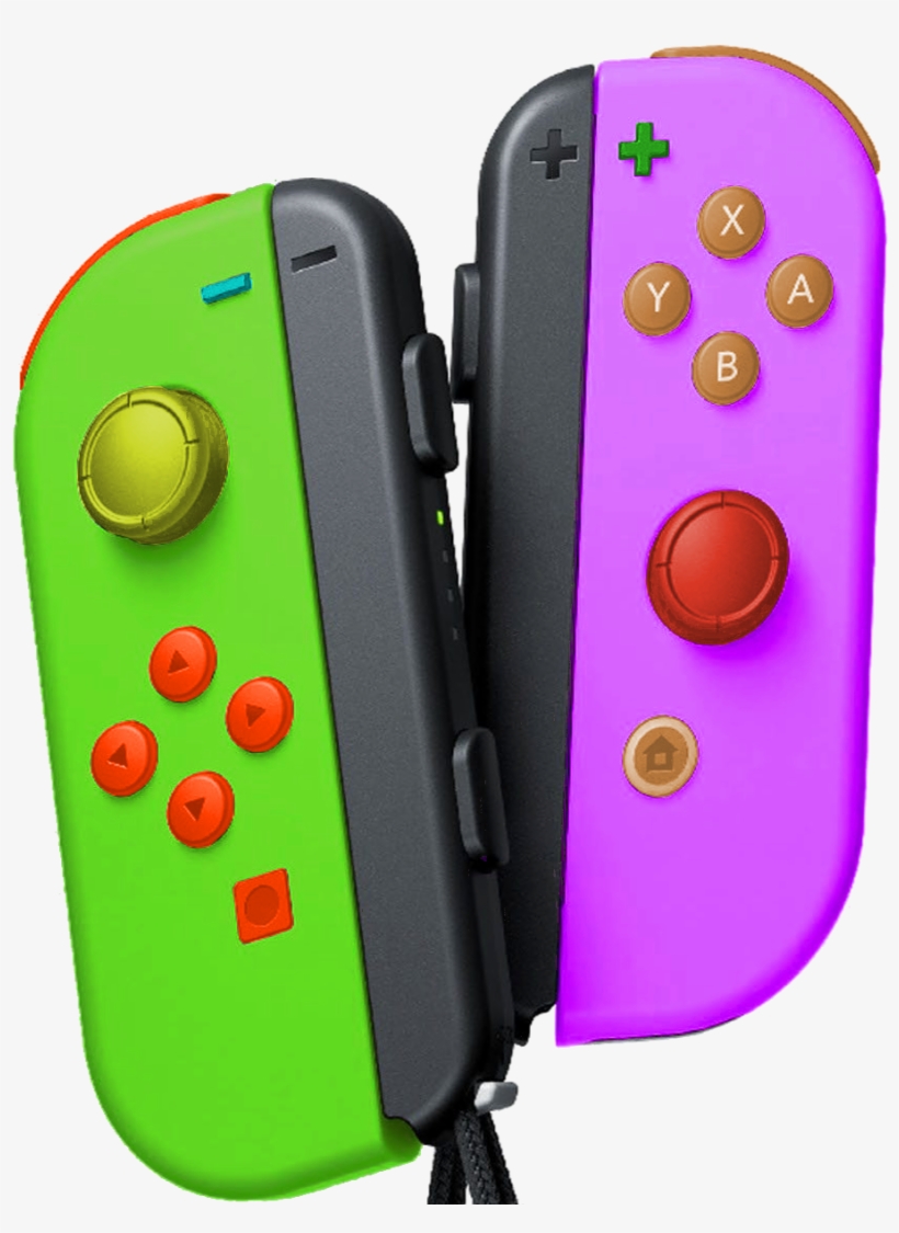 Red Switch Joy Cons Free Transparent Png Download Pngkey