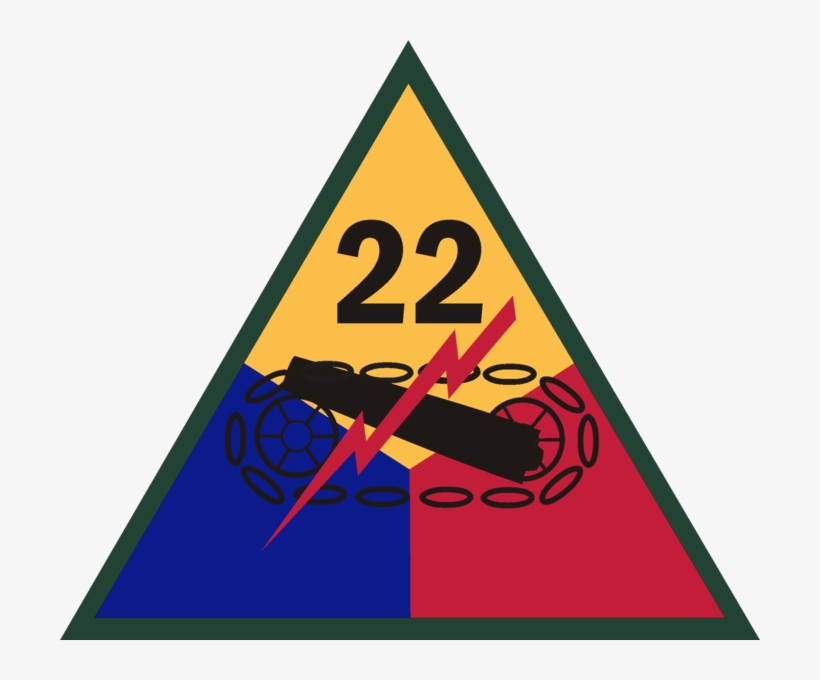 22nd Armored Division - 4th Armored Division Insignia, transparent png #8276817