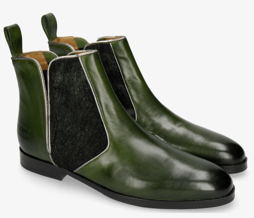 Ankle Boots Susan 34 Ultra Green Hair On Breeze - Melvin & Hamilton, transparent png #8277280