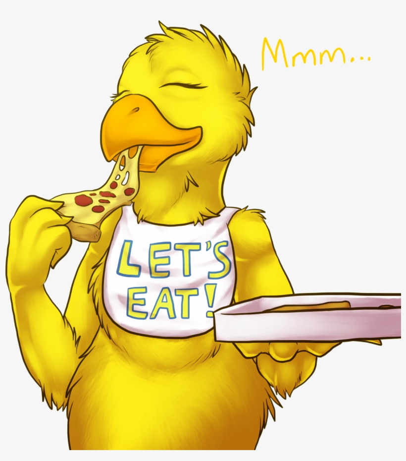 Chica Pizza - Fnaf Chica And Pizza, transparent png #8277489