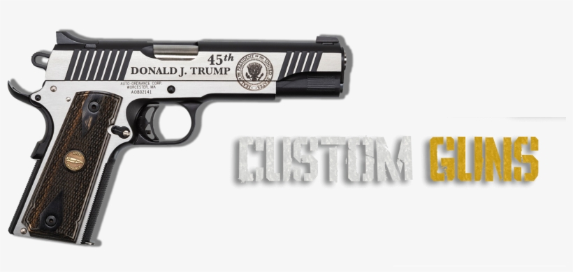 "trump 45" - Firearm, transparent png #8277717