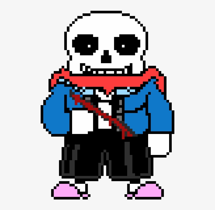 Non-lazy Sans - Sans Undertale, transparent png #8278052