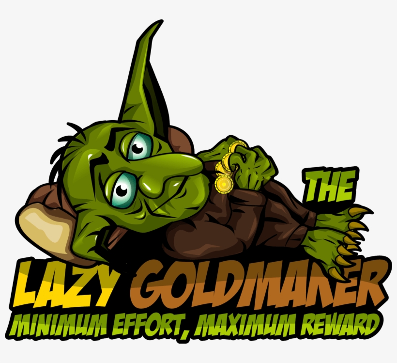 The Lazy Goldmaker - Cartoon, transparent png #8278085