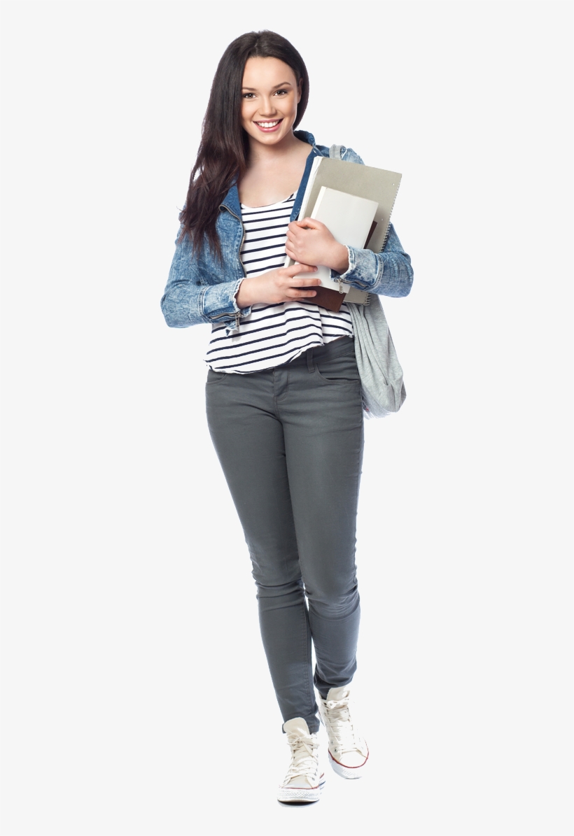 Contact Us - Girl, transparent png #8278934
