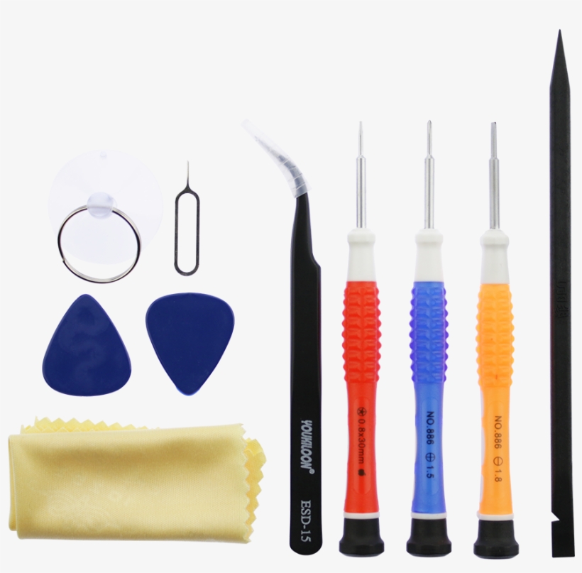 Complete Repair Tool Kit For Iphones - Iphone Screwdrivers Png, transparent png #8279464