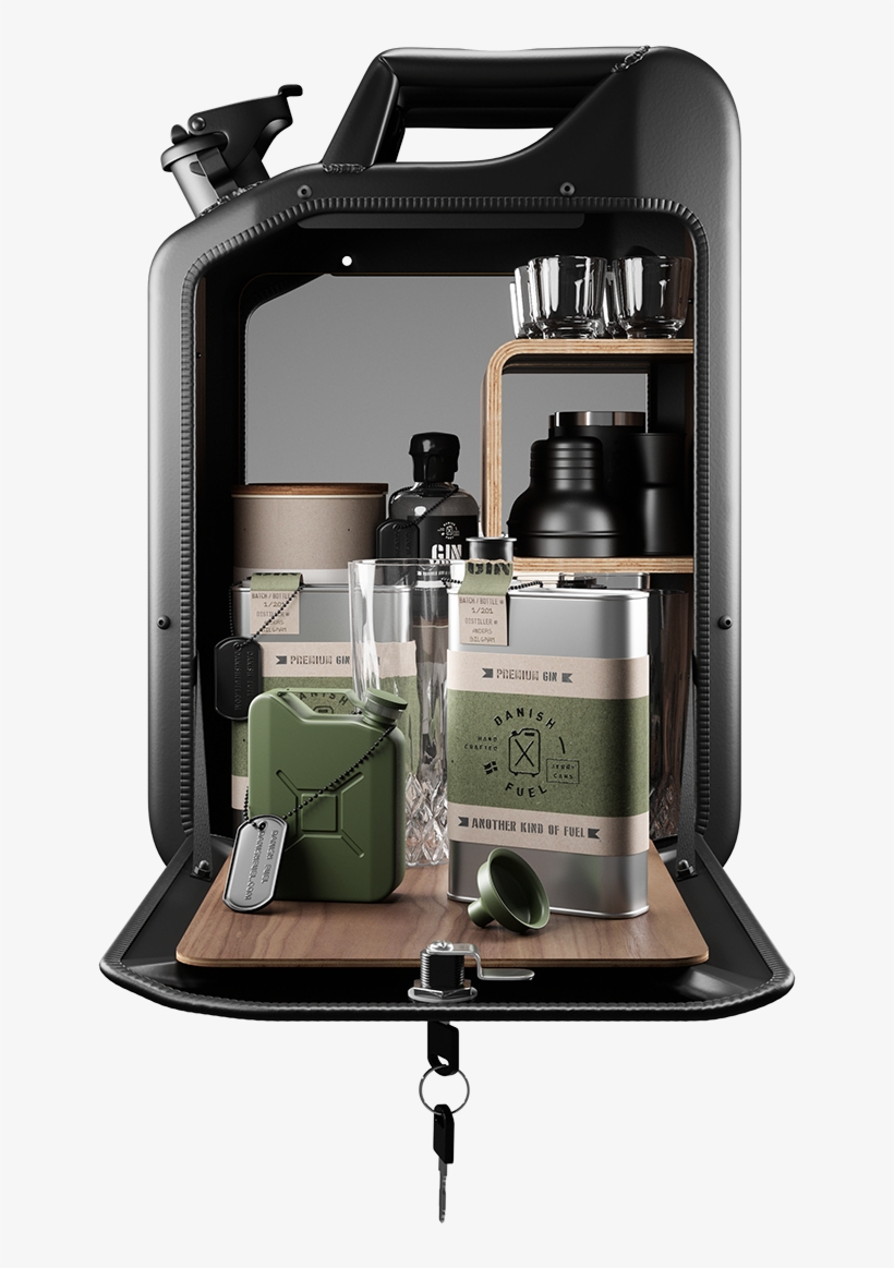 Hip Flask Spare Fuel Can - Planer, transparent png #8279542