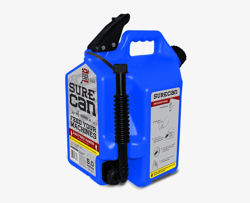 Surecan - Gas Can With Bottom Spout, transparent png #8279687