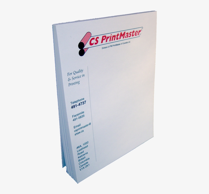 Csp Pad - Paper, transparent png #8280476