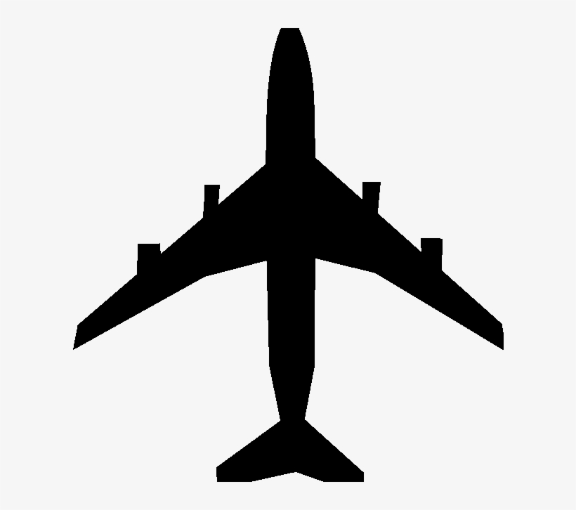 Parent Directory - Boeing 747 Silhouette, transparent png #8280649
