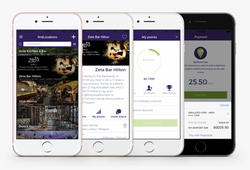 Bar Point App - Whitelabel App, transparent png #8280685
