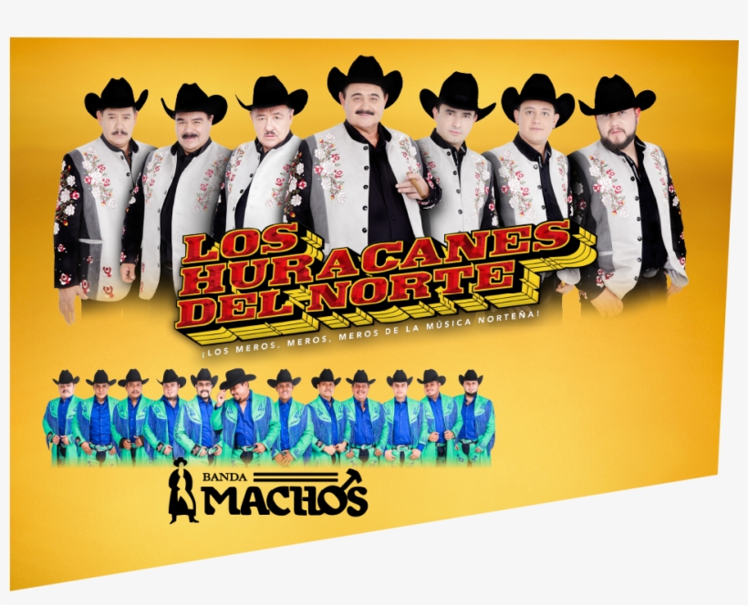 Los Huracanes Del Norte Y Banda Machos - Los Huracanes Del Norte, transparent png #8280861