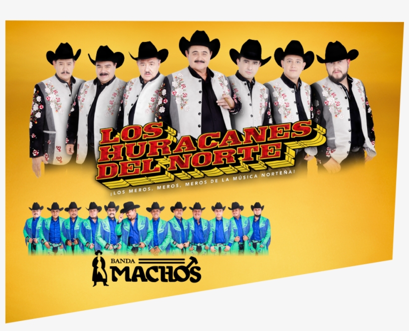 Los Huracanes Del Norte Y Banda Machos - Los Huracanes Del Norte, transparent png #8280861