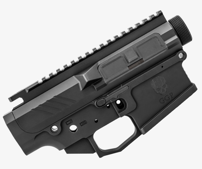 Ggp Ar Mkii Billet Ar-10 Receiver Set™ - Airsoft Gun, transparent png #8280995