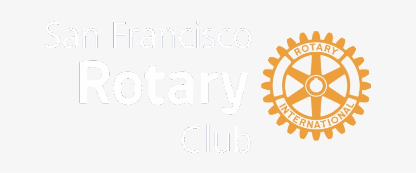 White With Gold - Rotary International, transparent png #8281142