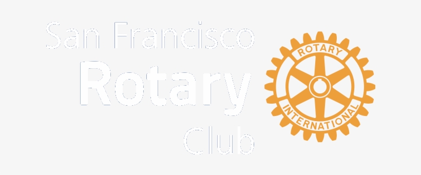 White With Gold - Rotary International, transparent png #8281142