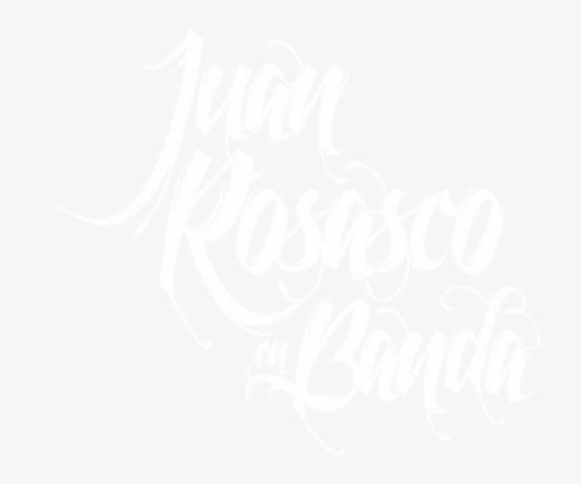 Juan Rosasco En Banda - Calligraphy, transparent png #8281290