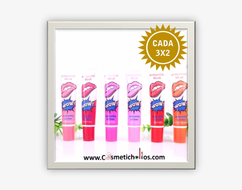 Labios-3x2 - שפתון Wow, transparent png #8281361