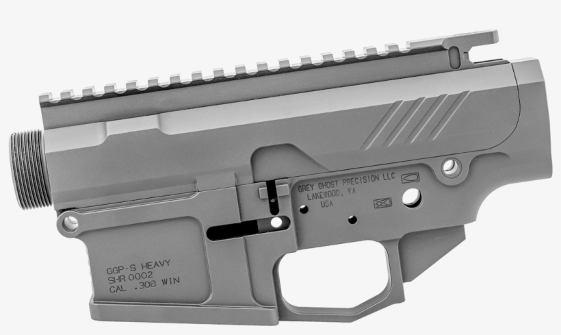 Ggp Ar Mkii Billet Ar-10 Receiver Set™ - Firearm, transparent png #8281691
