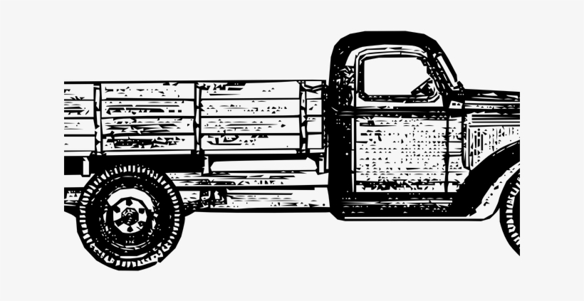 Cargo Truck Clipart Shipping Truck - Truck, transparent png #8281715