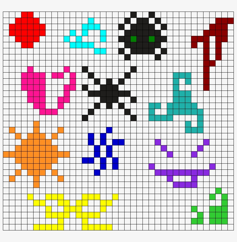 God Tier Small Perlers - Motif, transparent png #8282698