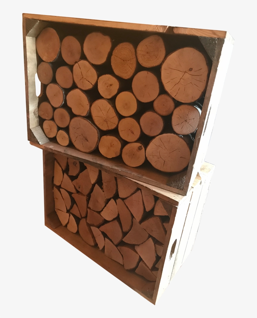 Decorative Split Logs - Chocolate, transparent png #8282896