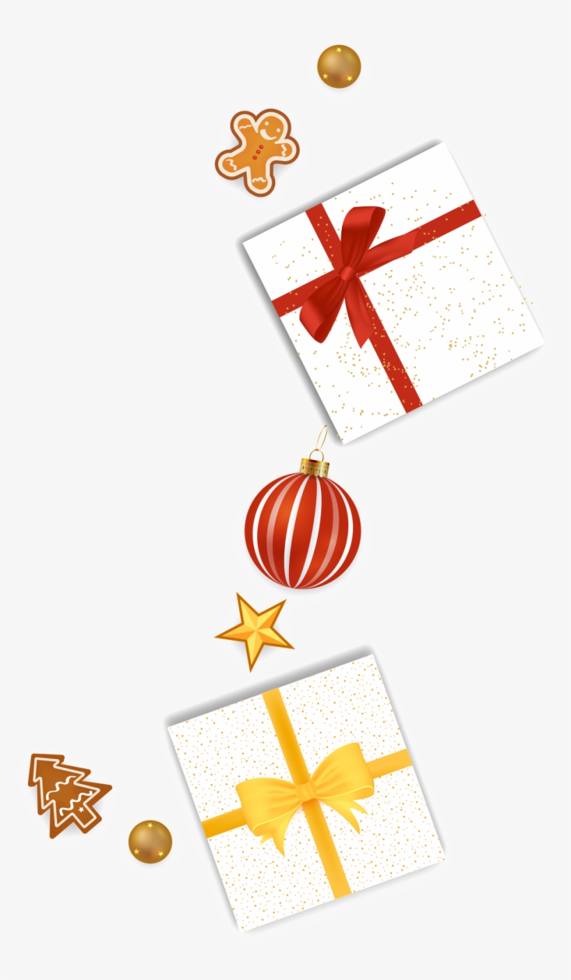 Christmas Day Festive Decoration Elements - Christmas Day, transparent png #8283642