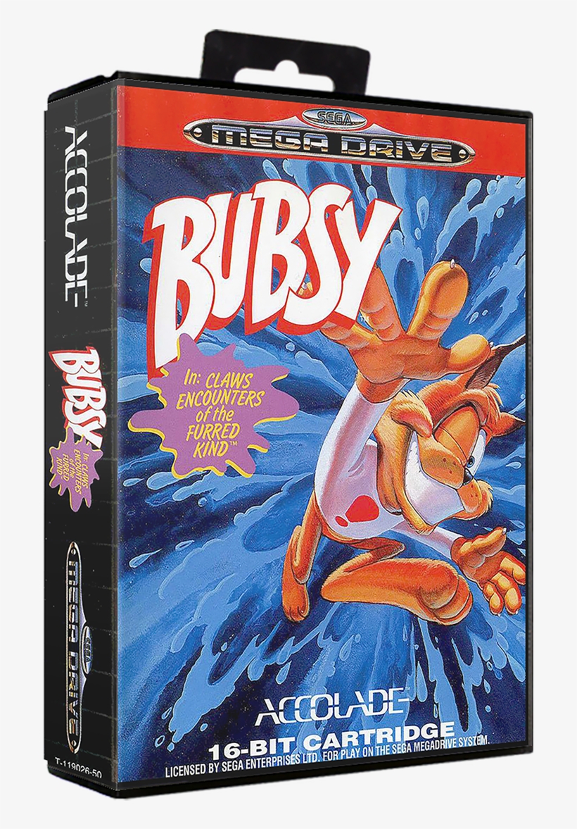 Bubsy In - Bubsy Mega Drive, transparent png #8283741