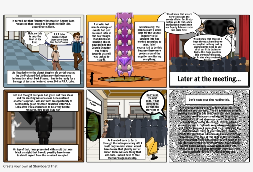 Dark Plasma Storyboard Part - Cartoon, transparent png #8284163