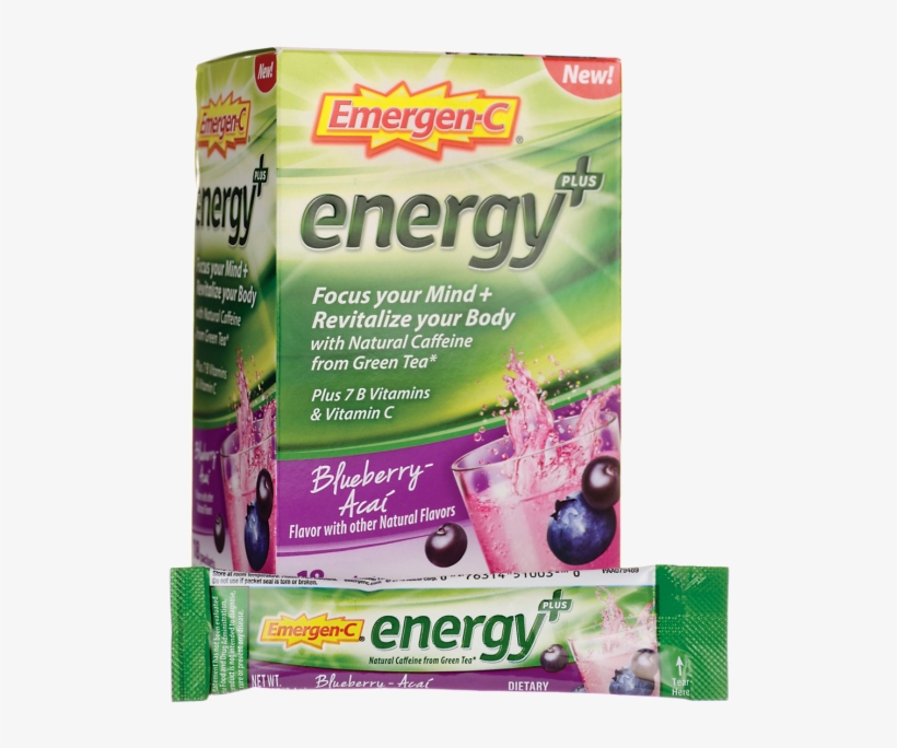 Rite Aid Regularly Sells The Emergen C Energy Plus - Emergen C Energy Plus, transparent png #8284367