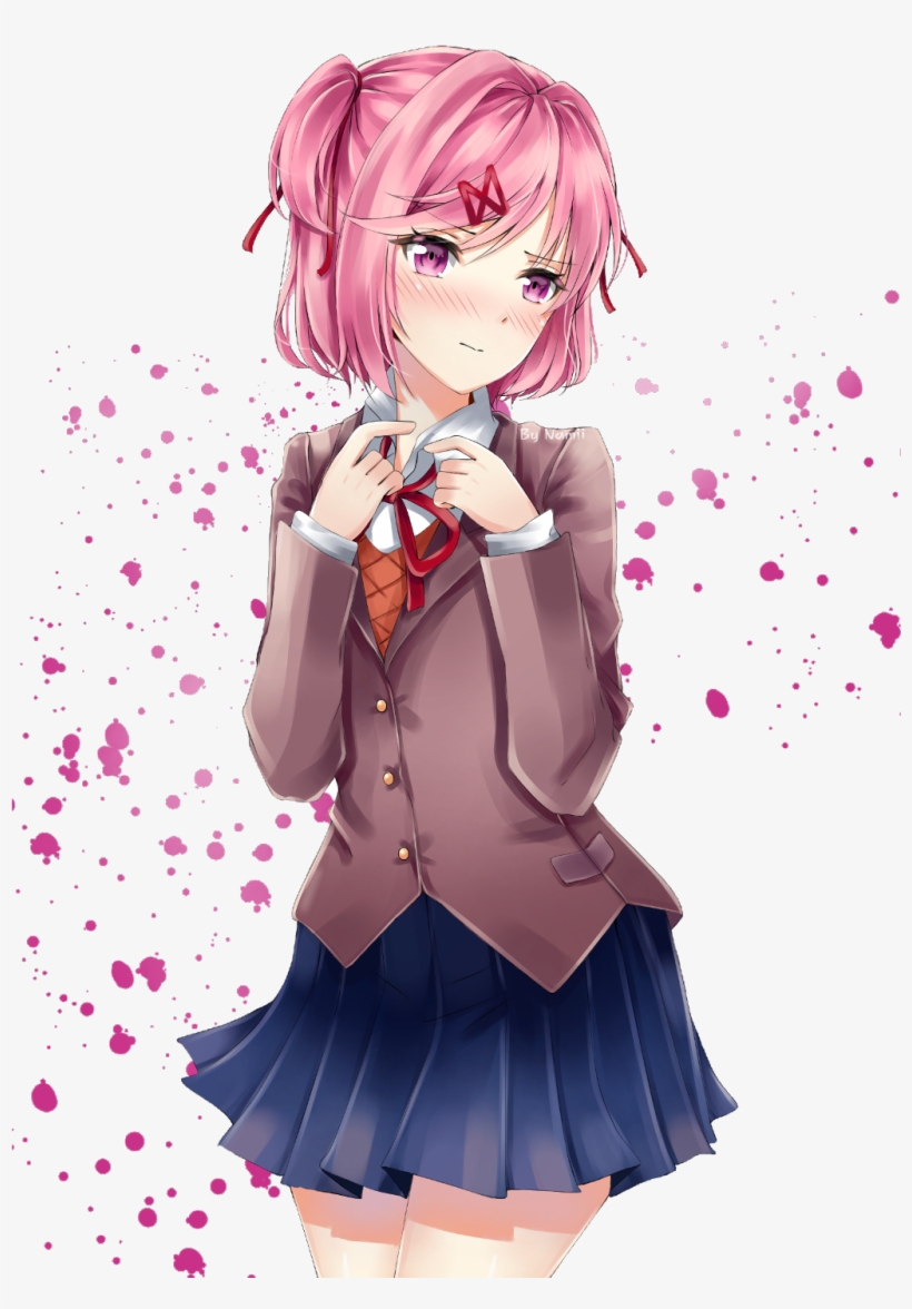 Report Abuse - Natsuki Ddlc, transparent png #8284538