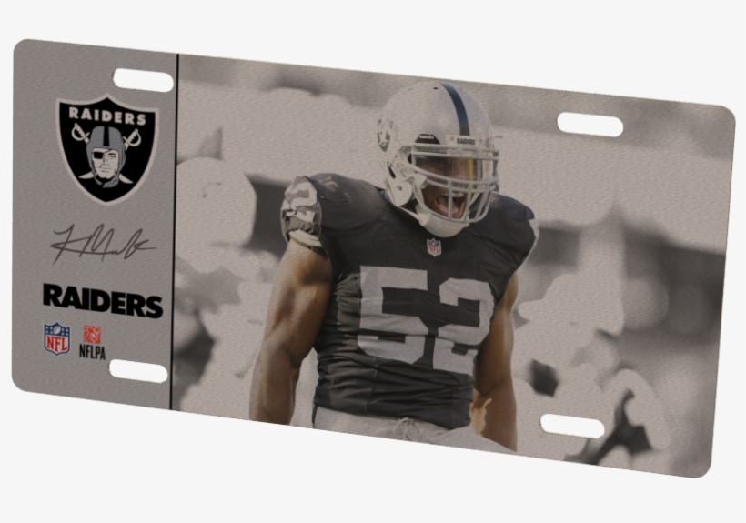 Khalil Mack Png - Oakland Raiders, transparent png #8284549