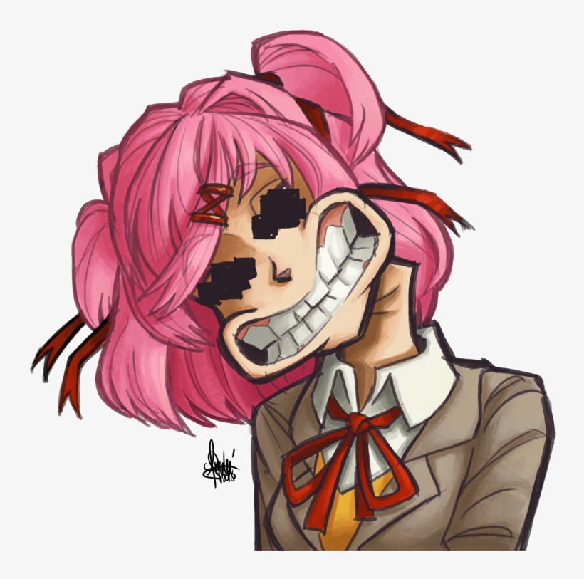 Funwhen - Evil Natsuki, transparent png #8284797