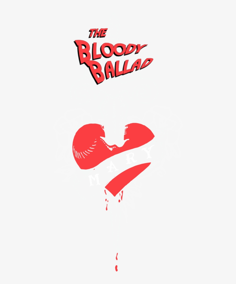 Bloody Ballad Black T-shirt> - Illustration, transparent png #8284824