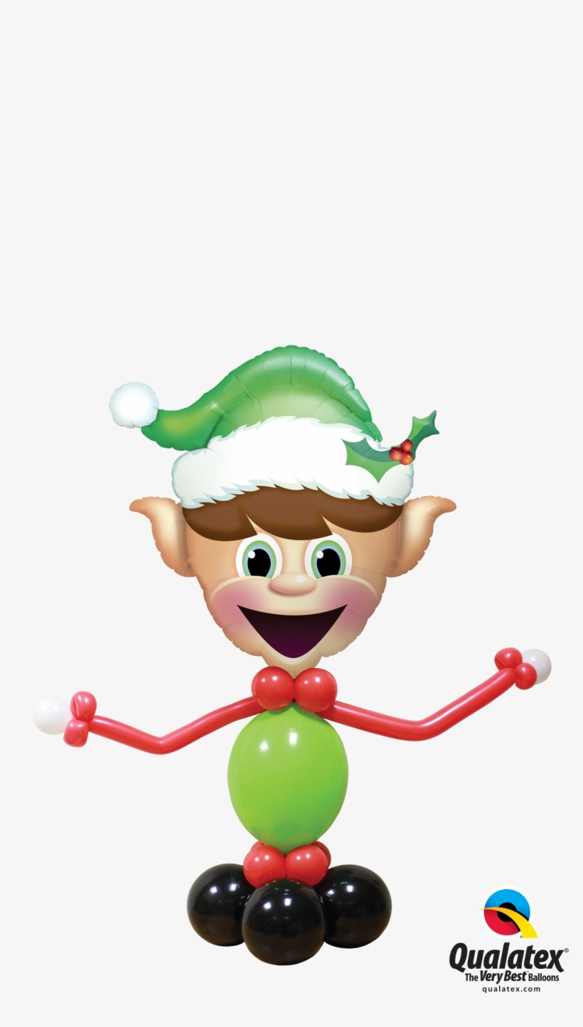 Elf Buddy - Qualatex Christmas Balloons, transparent png #8285611