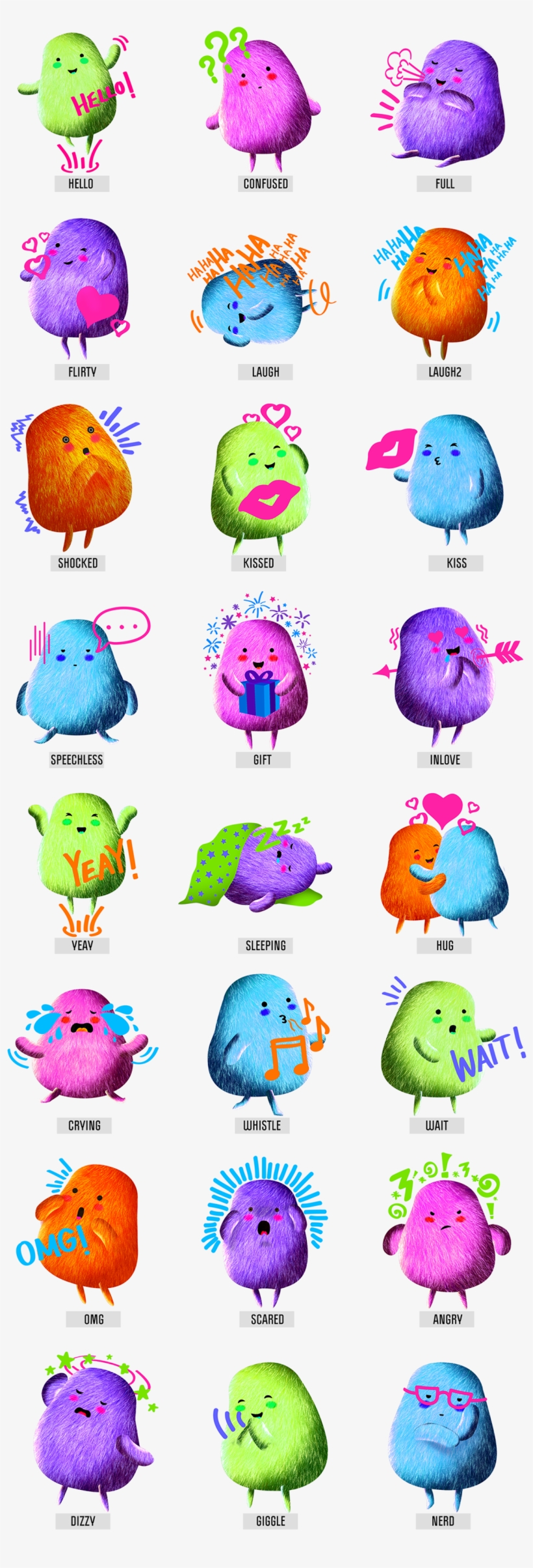 The Set Of Stickers Could Be Purchased Soon In The, transparent png #8286362