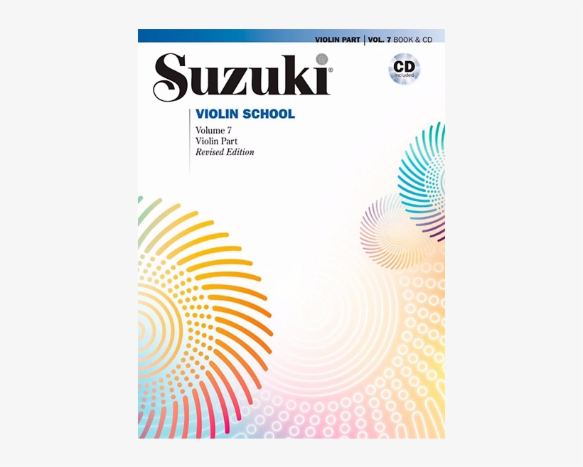 Suzuki Suzuki Violin School Book & Cd Volume 7 The - Suzuki Violon Volume 2, transparent png #8287455