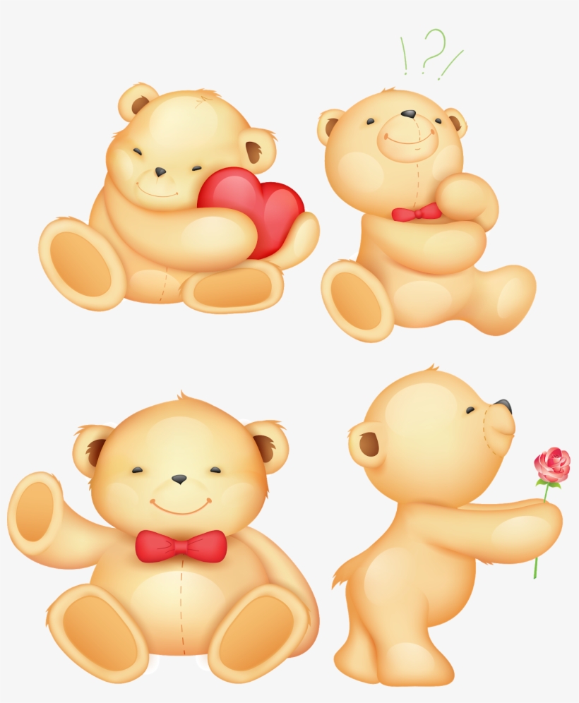 Come Back Often Because We Upload New Tubes As Soon - Teddy Cute Png, transparent png #8287457