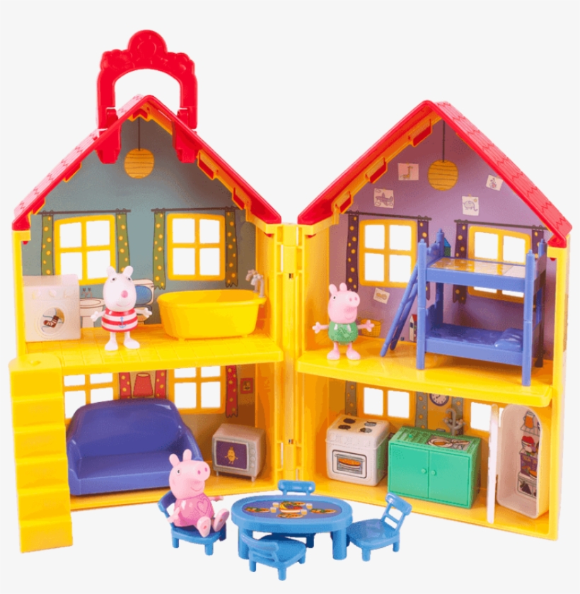 Free Png Download Peppa Pig House Playset Png Images - Peppa's Deluxe House, transparent png #8287483