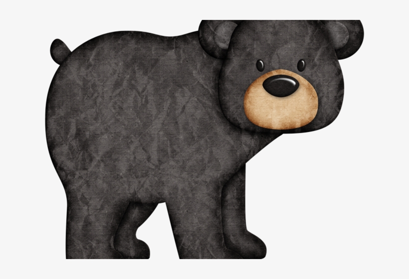 Black Bear Clipart Oso - Bear, transparent png #8287947