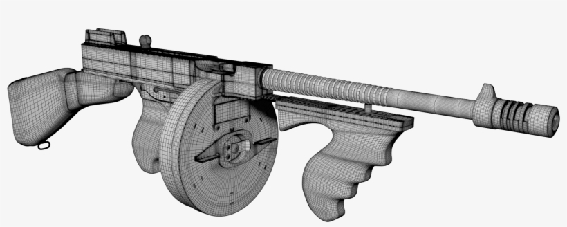 Below Is The Low Poly Model, I Tried Extremely Hard - Assault Rifle, transparent png #8288012