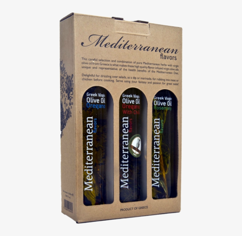 Mediterranean Flavors 3x250ml Gift Pack - Merry Christmas And Happy New, transparent png #8288013