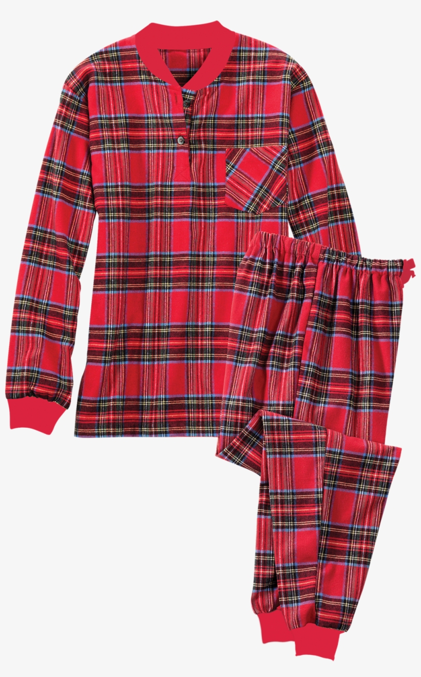 Vermont Country Store Women's Flannel Pajamas - Plaid, transparent png #8288111