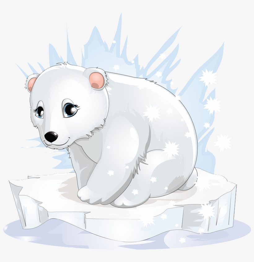 Bear Cub Clipart Oso - Polar Bear Png Clipart, transparent png #8288941
