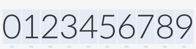 Fixed-width Between Numbers Make It Easier To Catch - 스포 카 한 산스, transparent png #8289909